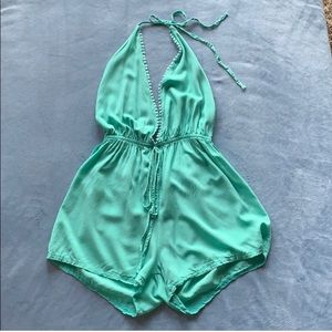 Mint Green Romper